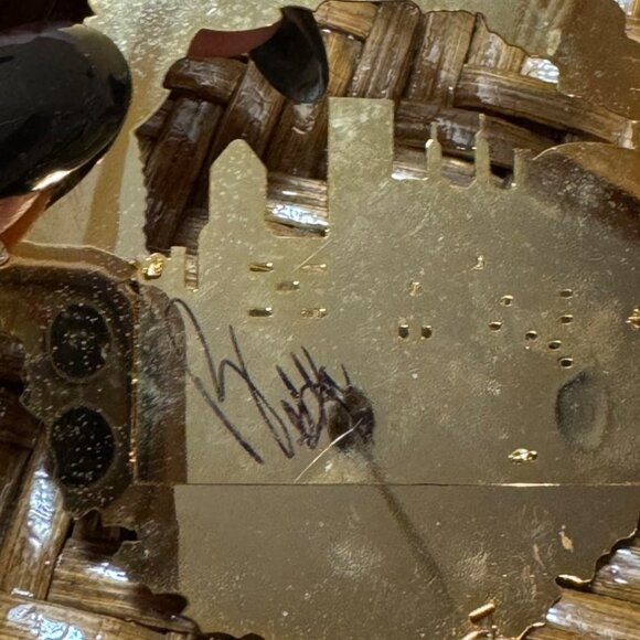 Vintage Portland Oregon Christmas Ornaments 2000-2005 Gold Tone Enamel Signed - Picture 6 of 13